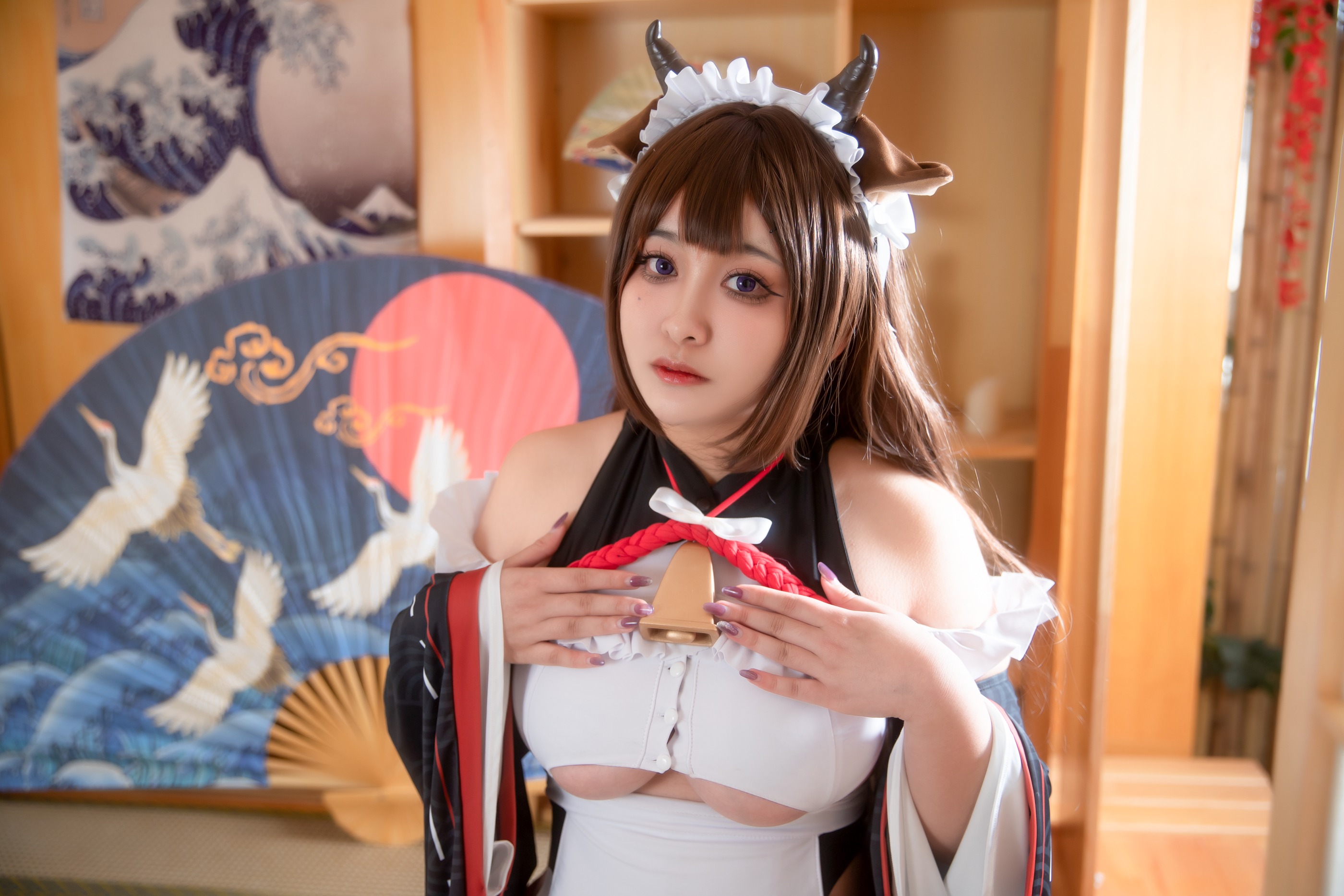 图片[1]-洛璃 LoLiSAMA – NO.043 樫野 迷糊女仆 [64P]-XikXak